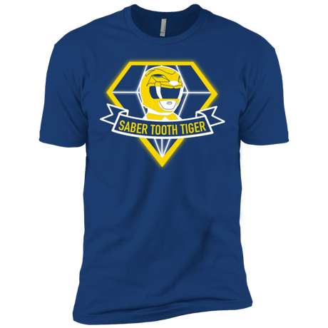 T-Shirts Royal / X-Small Saber Tooth Tiger Men's Premium T-Shirt