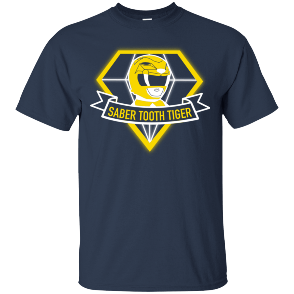 T-Shirts Navy / Small Saber Tooth Tiger T-Shirt