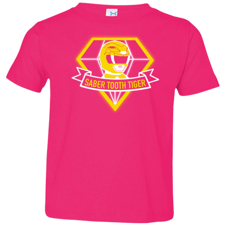 T-Shirts Hot Pink / 2T Saber Tooth Tiger Toddler Premium T-Shirt