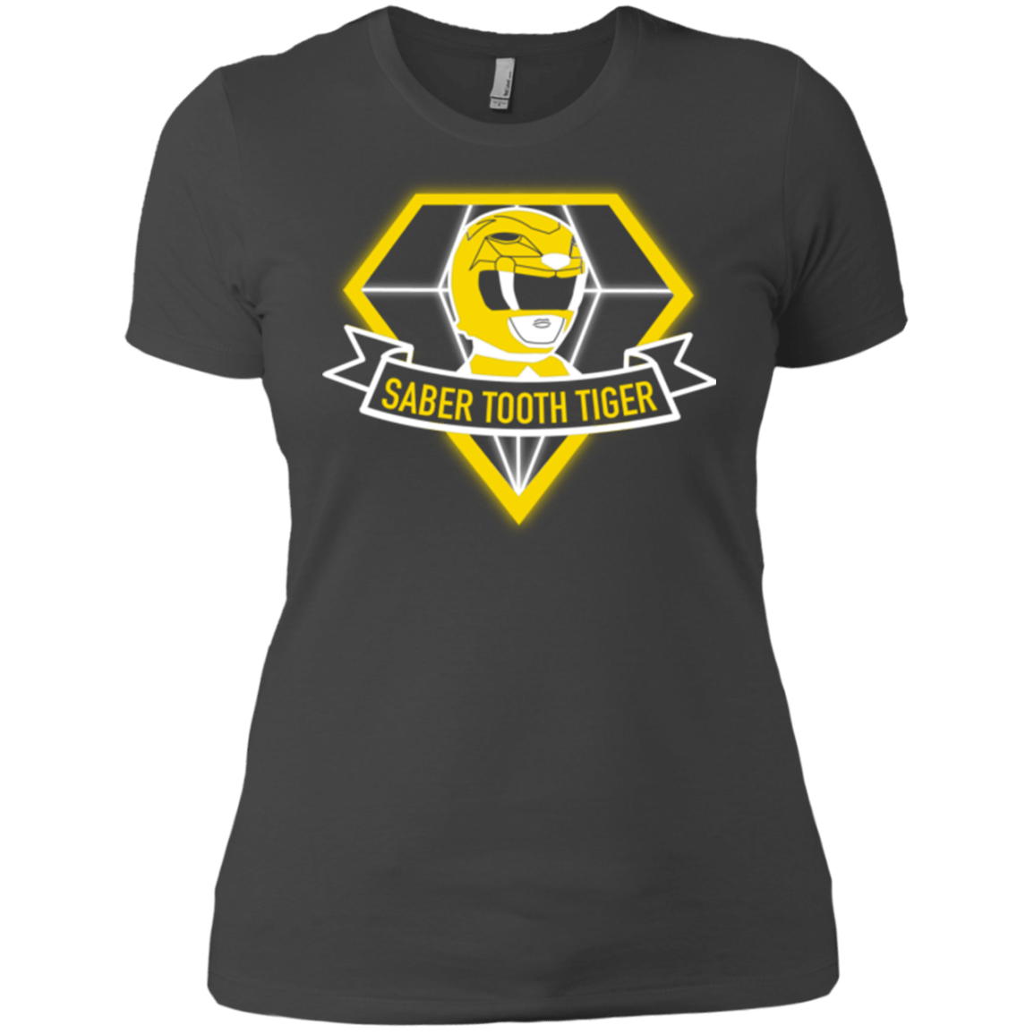 T-Shirts Heavy Metal / X-Small Saber Tooth Tiger Women's Premium T-Shirt