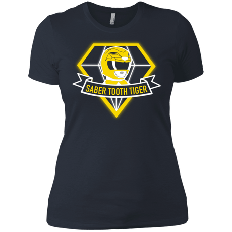 T-Shirts Indigo / X-Small Saber Tooth Tiger Women's Premium T-Shirt