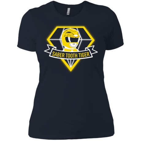 T-Shirts Midnight Navy / X-Small Saber Tooth Tiger Women's Premium T-Shirt