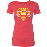 T-Shirts Vintage Red / Small Saber Tooth Tiger Women's Triblend T-Shirt