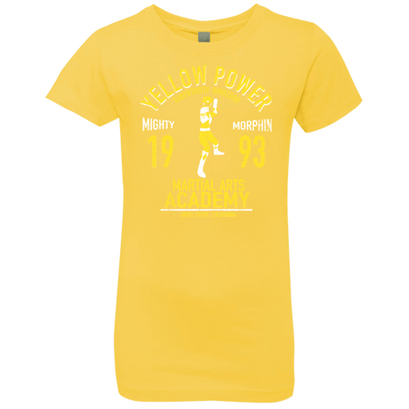 T-Shirts Vibrant Yellow / YXS Sabertooth Ranger Girls Premium T-Shirt