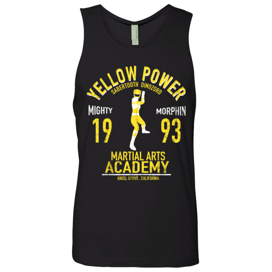 T-Shirts Black / Small Sabertooth Ranger Men's Premium Tank Top