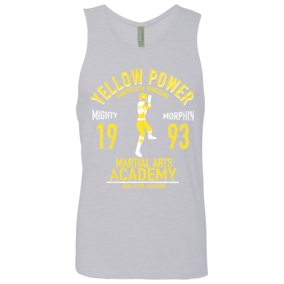 T-Shirts Heather Grey / Small Sabertooth Ranger Men's Premium Tank Top