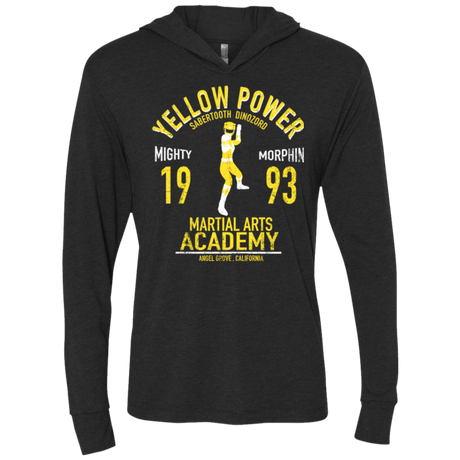 T-Shirts Vintage Black / X-Small Sabertooth Ranger Triblend Long Sleeve Hoodie Tee