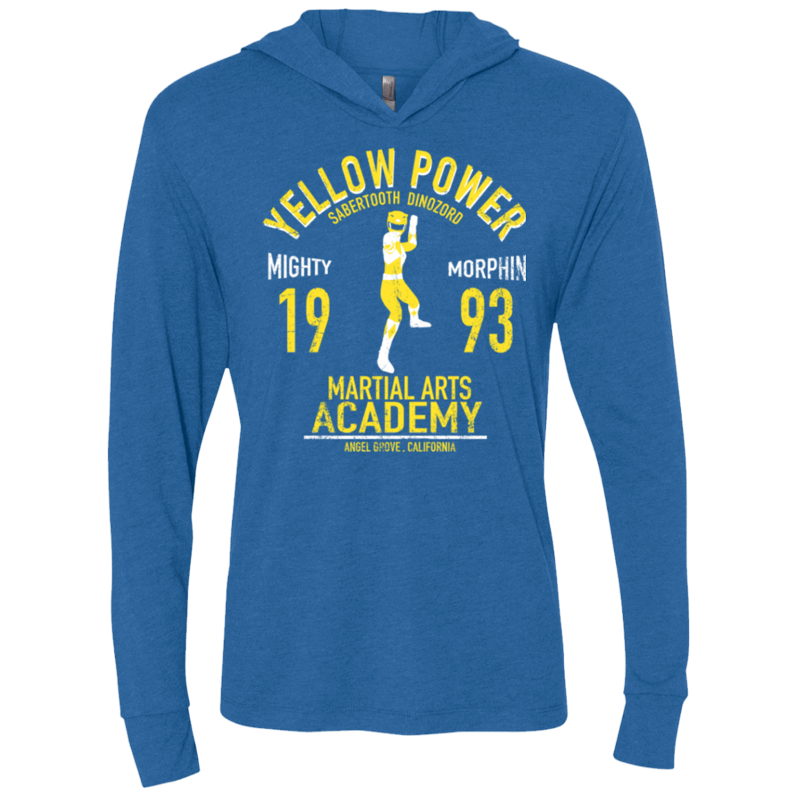 T-Shirts Vintage Royal / X-Small Sabertooth Ranger Triblend Long Sleeve Hoodie Tee