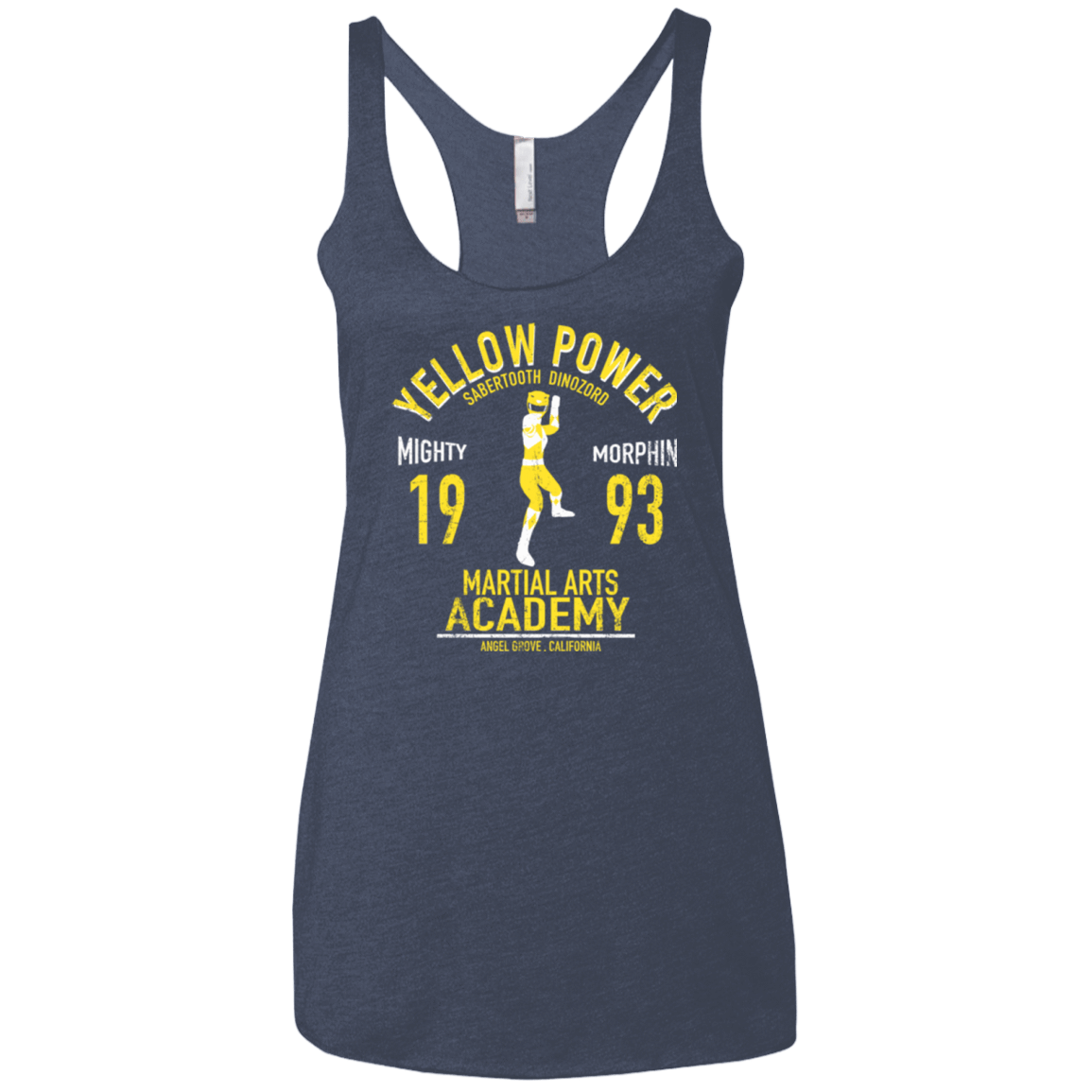 T-Shirts Vintage Navy / X-Small Sabertooth Ranger Women's Triblend Racerback Tank
