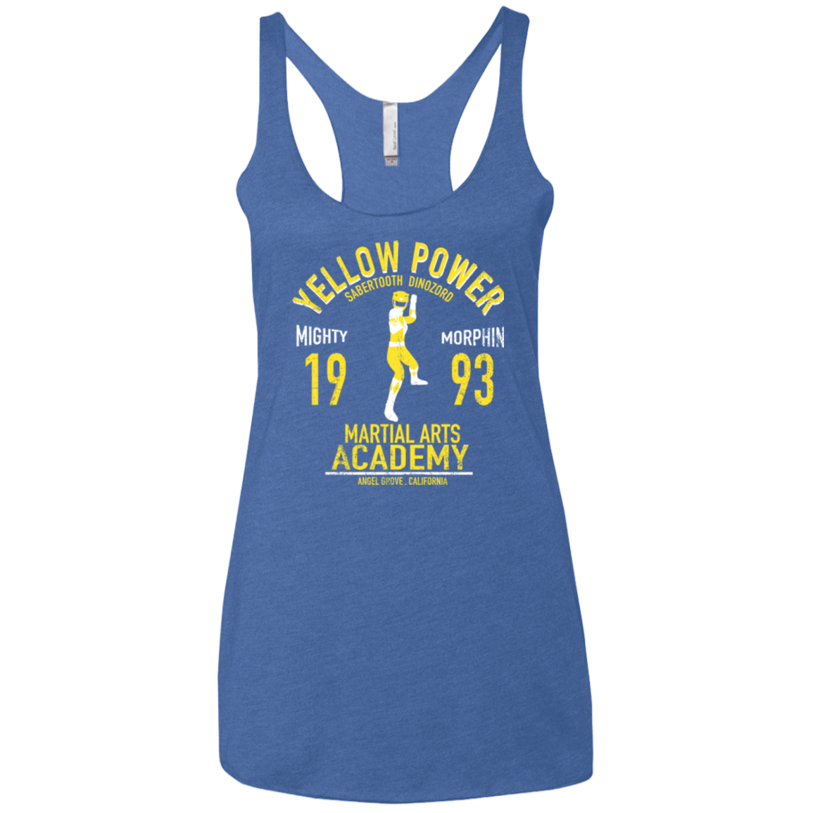 T-Shirts Vintage Royal / X-Small Sabertooth Ranger Women's Triblend Racerback Tank