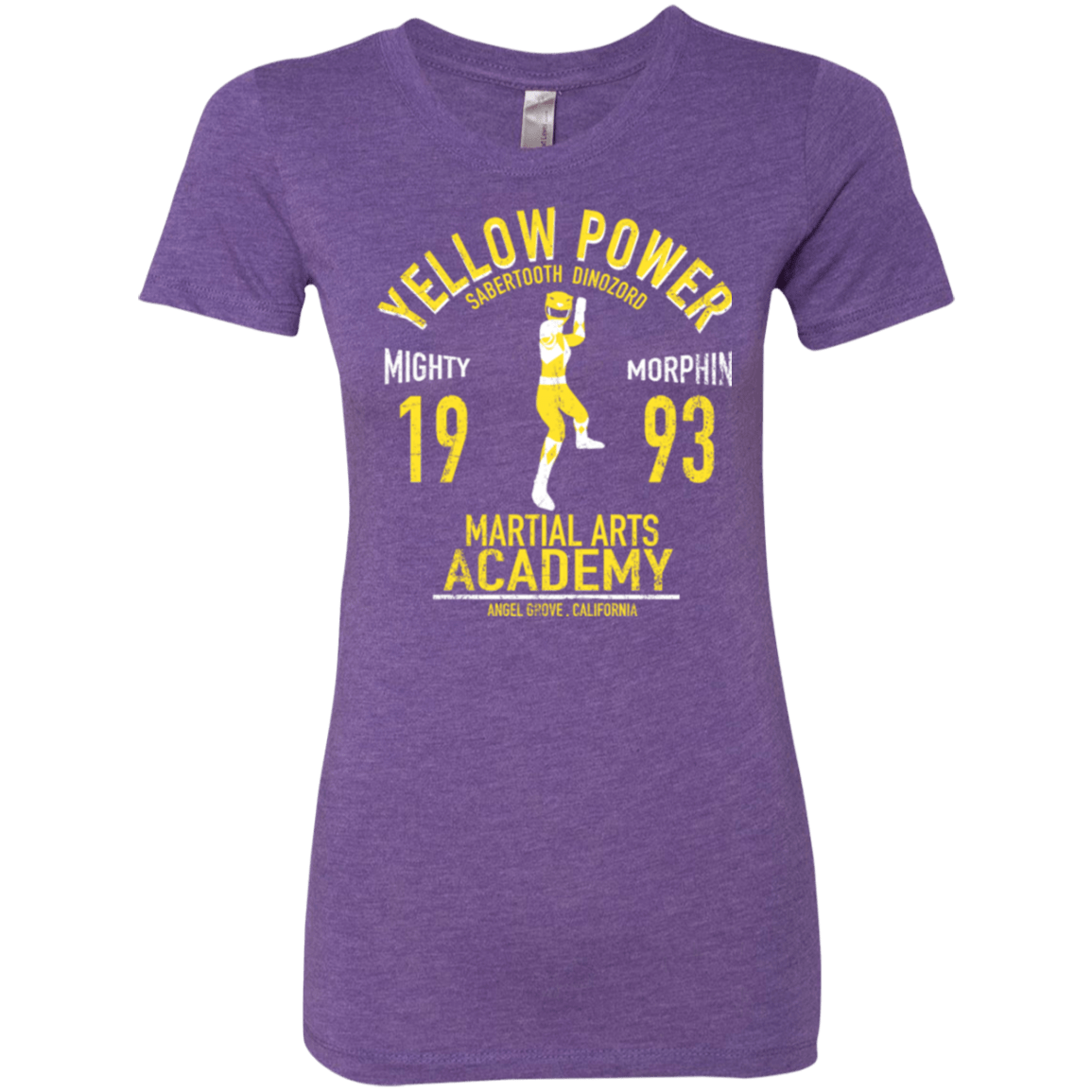 T-Shirts Purple Rush / Small Sabertooth Ranger Women's Triblend T-Shirt