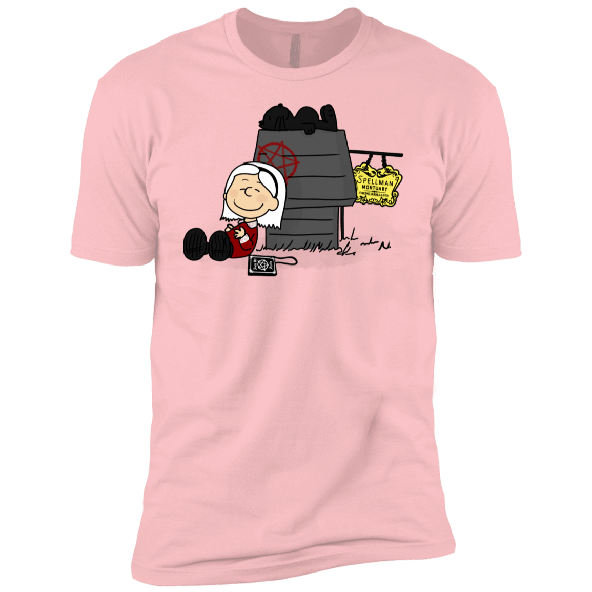 T-Shirts Light Pink / YXS Sabrina Brown Boys Premium T-Shirt