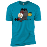 T-Shirts Turquoise / YXS Sabrina Brown Boys Premium T-Shirt
