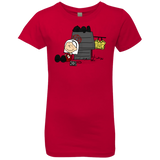 T-Shirts Red / YXS Sabrina Brown Girls Premium T-Shirt