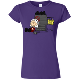 T-Shirts Purple / S Sabrina Brown Junior Slimmer-Fit T-Shirt