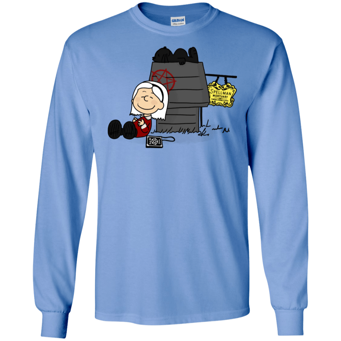 T-Shirts Carolina Blue / S Sabrina Brown Men's Long Sleeve T-Shirt