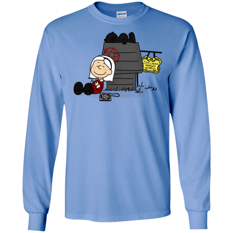 T-Shirts Carolina Blue / S Sabrina Brown Men's Long Sleeve T-Shirt