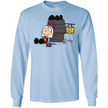 T-Shirts Light Blue / S Sabrina Brown Men's Long Sleeve T-Shirt