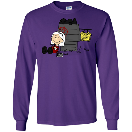 T-Shirts Purple / S Sabrina Brown Men's Long Sleeve T-Shirt