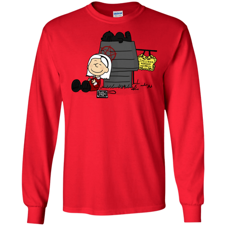 T-Shirts Red / S Sabrina Brown Men's Long Sleeve T-Shirt