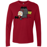 T-Shirts Cardinal / S Sabrina Brown Men's Premium Long Sleeve