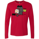 T-Shirts Red / S Sabrina Brown Men's Premium Long Sleeve