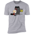 T-Shirts Heather Grey / X-Small Sabrina Brown Men's Premium T-Shirt