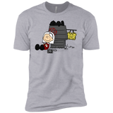 T-Shirts Heather Grey / X-Small Sabrina Brown Men's Premium T-Shirt