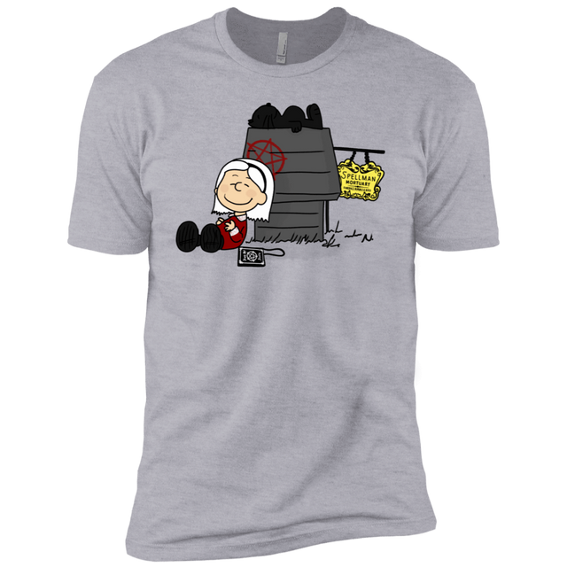 T-Shirts Heather Grey / X-Small Sabrina Brown Men's Premium T-Shirt