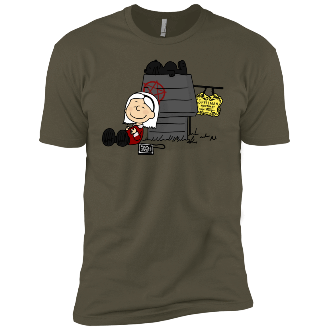 T-Shirts Military Green / X-Small Sabrina Brown Men's Premium T-Shirt