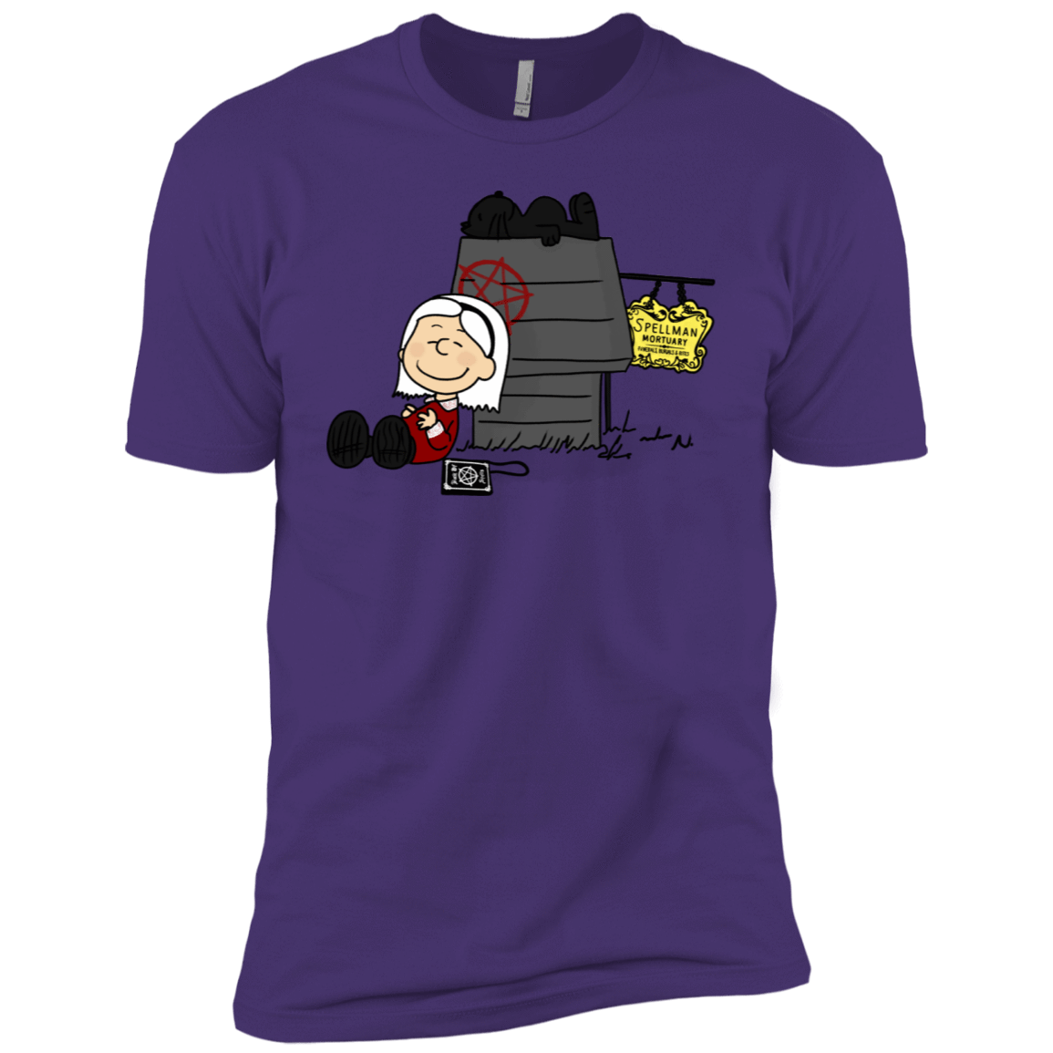 T-Shirts Purple Rush/ / X-Small Sabrina Brown Men's Premium T-Shirt