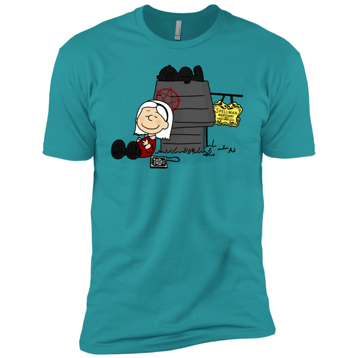 T-Shirts Tahiti Blue / X-Small Sabrina Brown Men's Premium T-Shirt