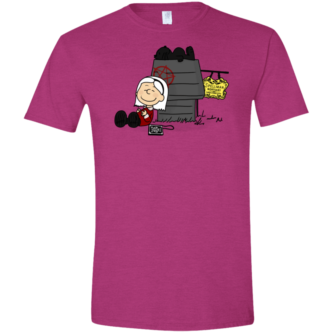 T-Shirts Antique Heliconia / S Sabrina Brown Men's Semi-Fitted Softstyle