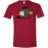 T-Shirts Cardinal Red / S Sabrina Brown Men's Semi-Fitted Softstyle