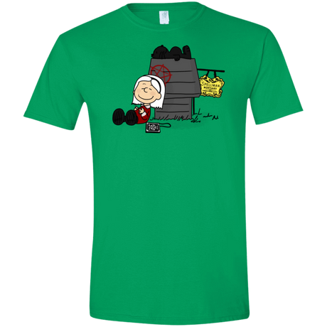 T-Shirts Irish Green / S Sabrina Brown Men's Semi-Fitted Softstyle