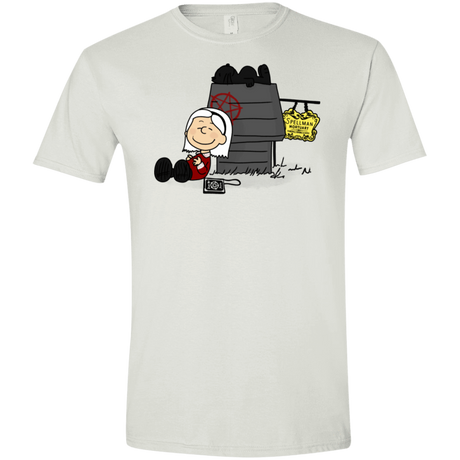 T-Shirts White / X-Small Sabrina Brown Men's Semi-Fitted Softstyle