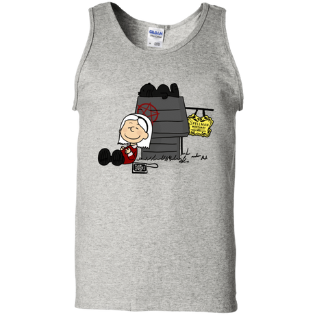 T-Shirts Ash / S Sabrina Brown Men's Tank Top