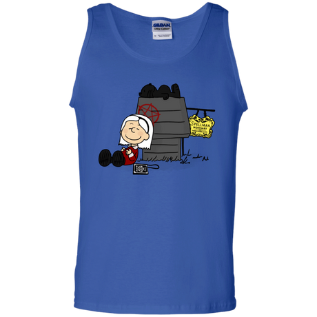 T-Shirts Royal / S Sabrina Brown Men's Tank Top