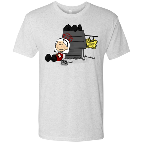 T-Shirts Heather White / S Sabrina Brown Men's Triblend T-Shirt