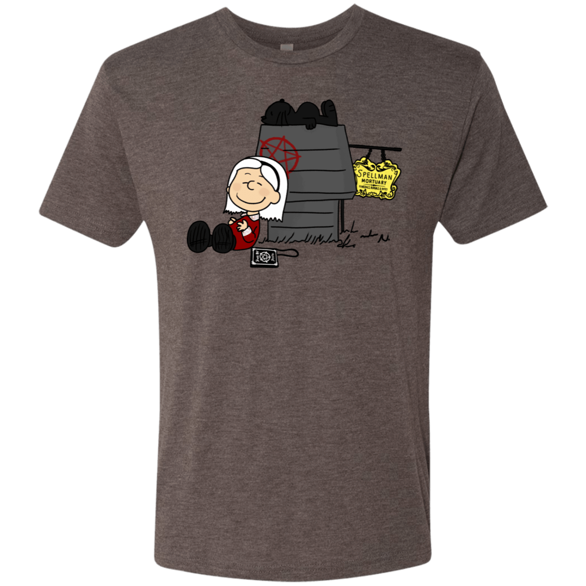 T-Shirts Macchiato / S Sabrina Brown Men's Triblend T-Shirt