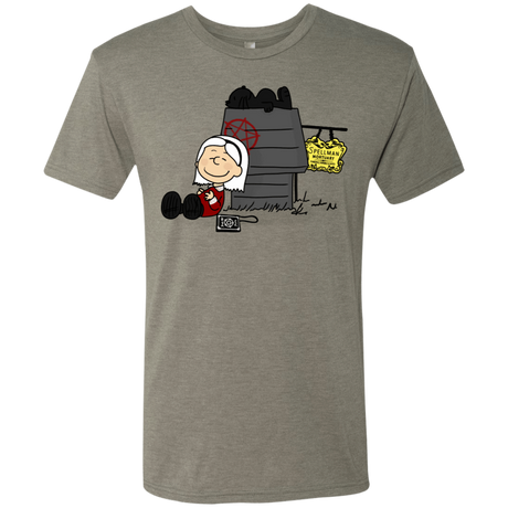 T-Shirts Venetian Grey / S Sabrina Brown Men's Triblend T-Shirt