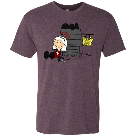 T-Shirts Vintage Purple / S Sabrina Brown Men's Triblend T-Shirt