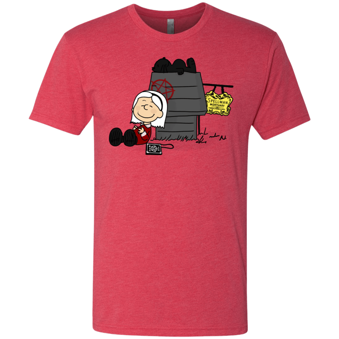 T-Shirts Vintage Red / S Sabrina Brown Men's Triblend T-Shirt