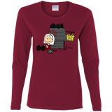 T-Shirts Cardinal / S Sabrina Brown Women's Long Sleeve T-Shirt