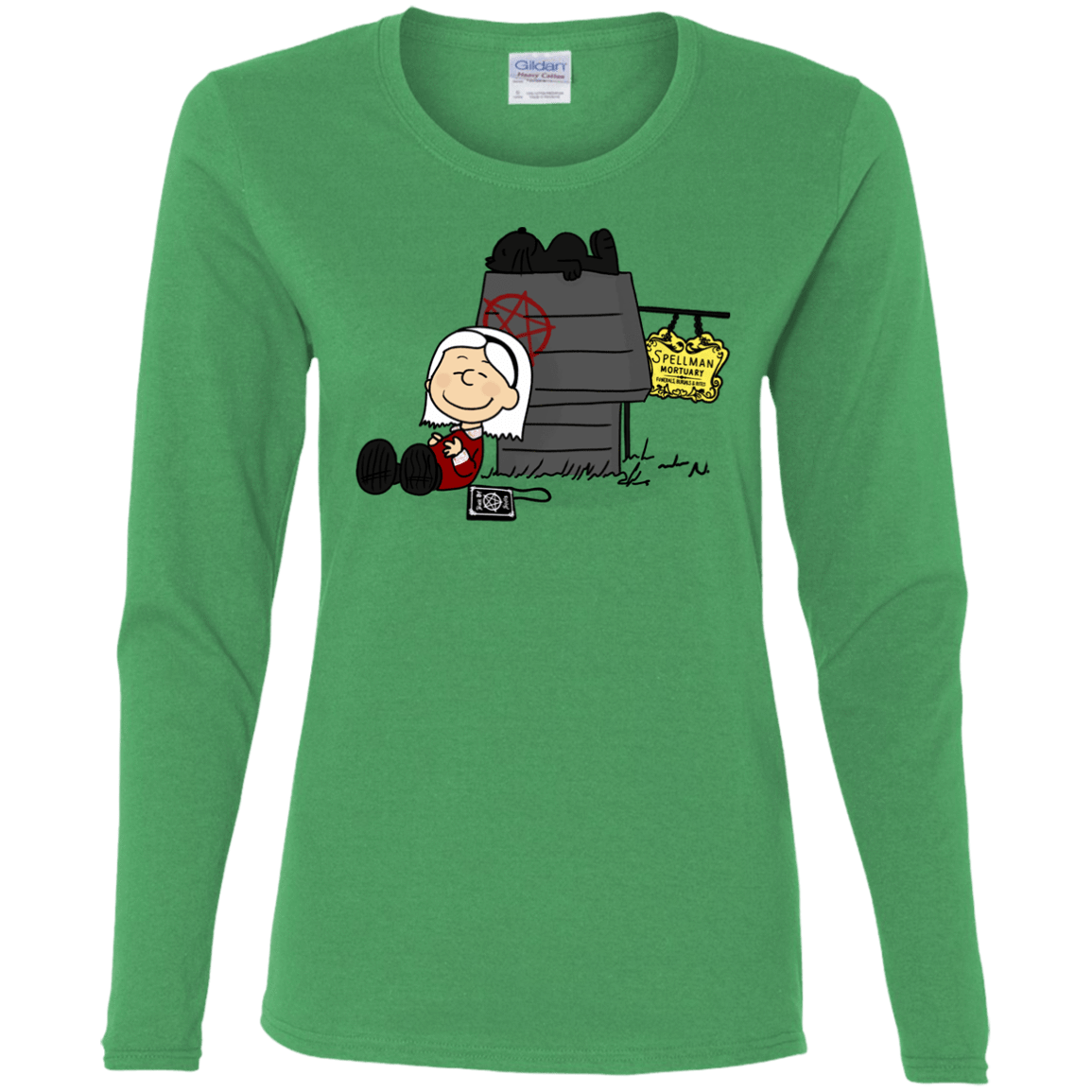 T-Shirts Irish Green / S Sabrina Brown Women's Long Sleeve T-Shirt
