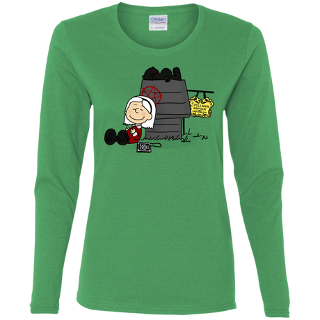 T-Shirts Irish Green / S Sabrina Brown Women's Long Sleeve T-Shirt