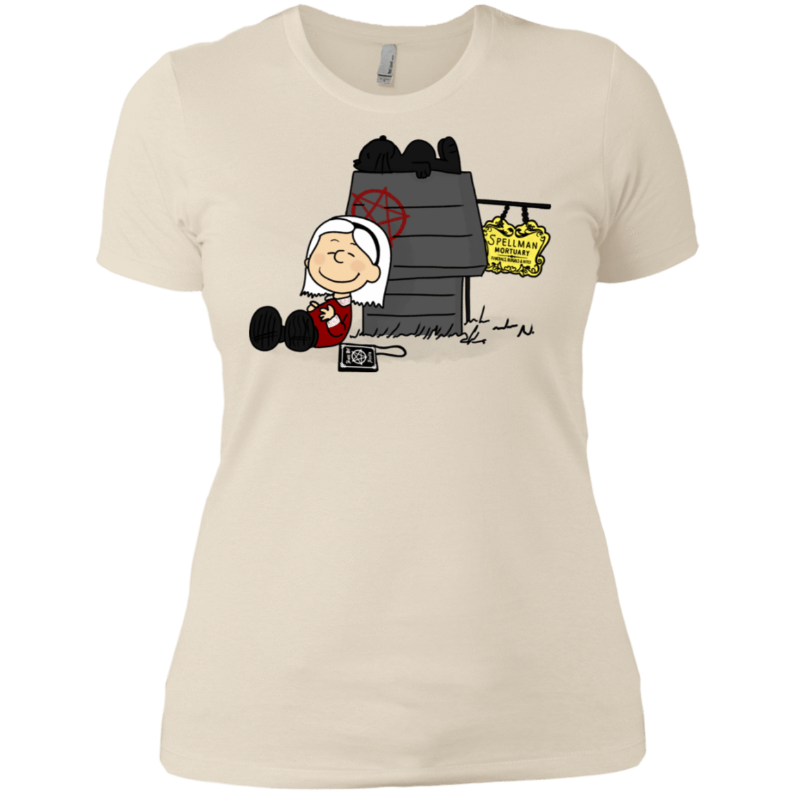T-Shirts Ivory/ / X-Small Sabrina Brown Women's Premium T-Shirt