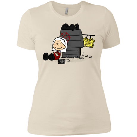 T-Shirts Ivory/ / X-Small Sabrina Brown Women's Premium T-Shirt