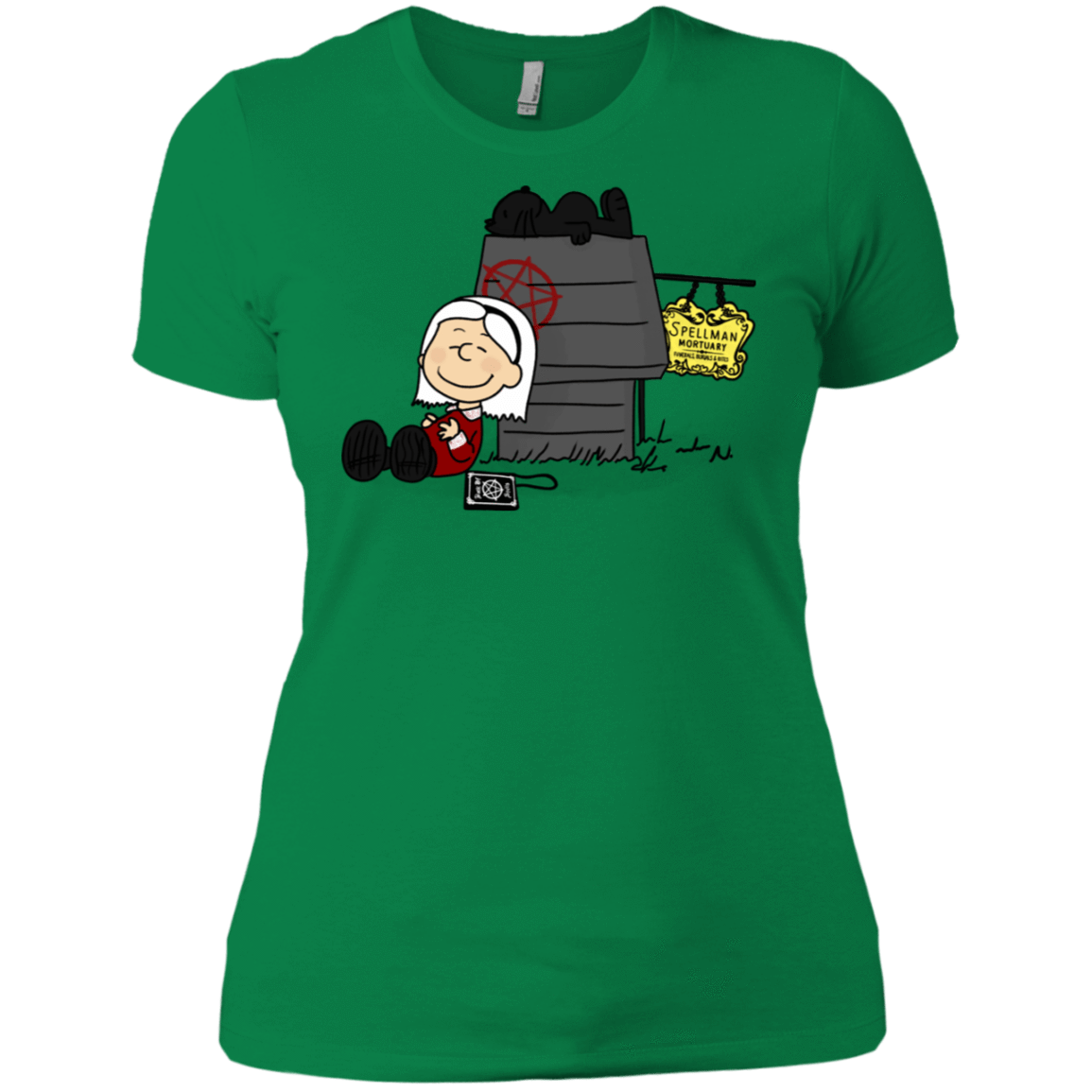 T-Shirts Kelly Green / X-Small Sabrina Brown Women's Premium T-Shirt