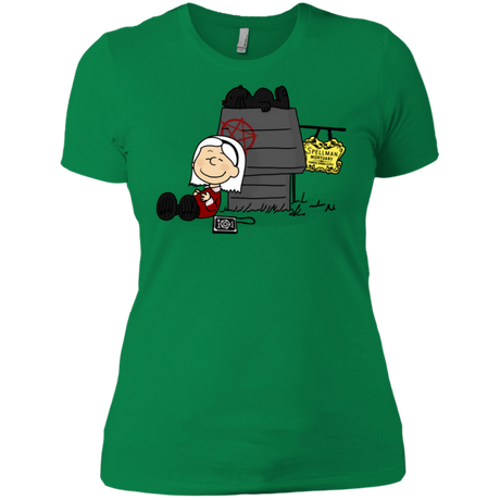 T-Shirts Kelly Green / X-Small Sabrina Brown Women's Premium T-Shirt